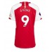 Cheap Arsenal Gabriel Jesus #9 Home Football Shirt Women 2023-24 Short Sleeve